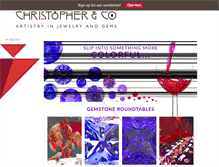 Tablet Screenshot of christophersfjd.com